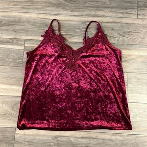 Velvet blouse